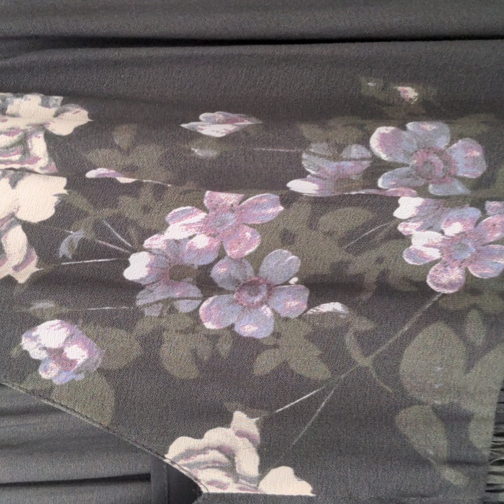 Free people dark floral maxi dress xs - Picture 4 of 7